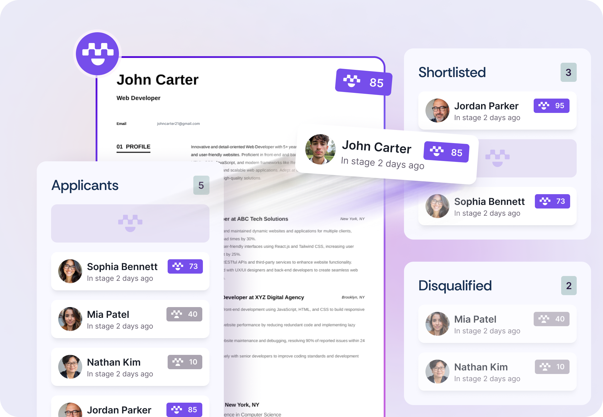 screenshot of Mega HR